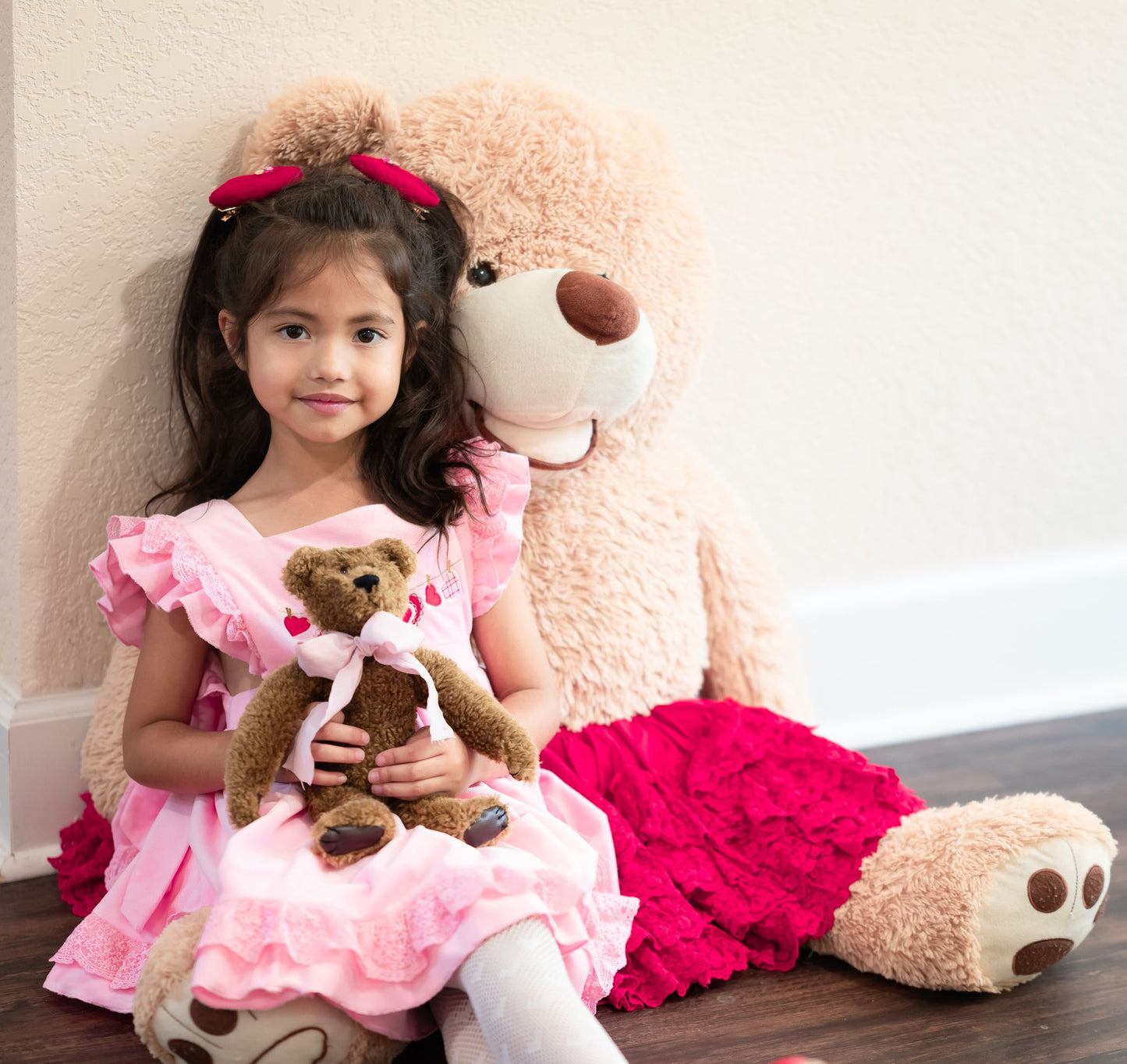Teddy Bear Pinafore Dress *PRE-ORDER