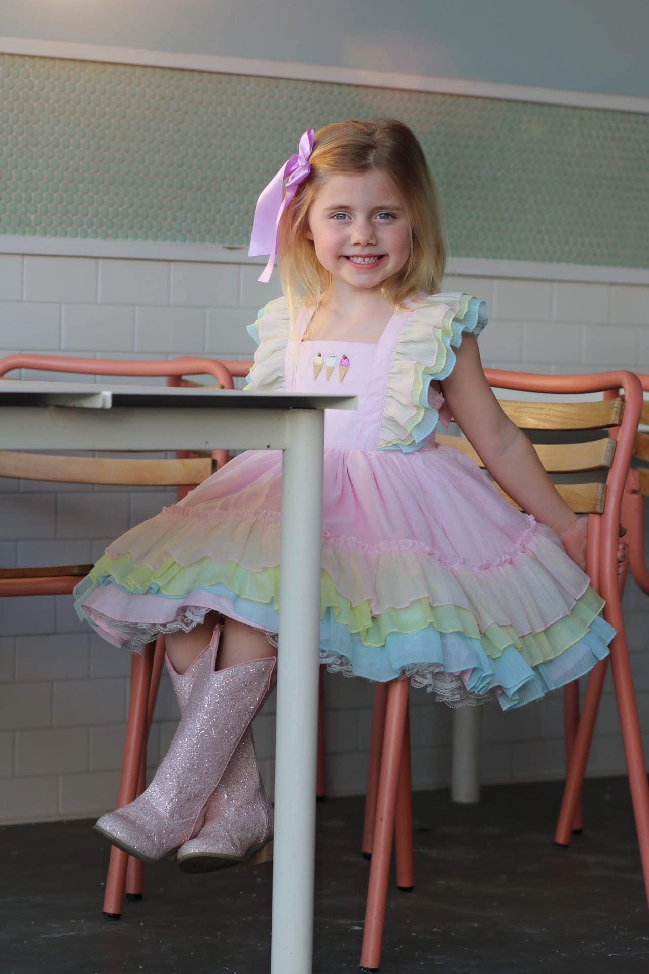 "Sophia" Ice Cream Dress