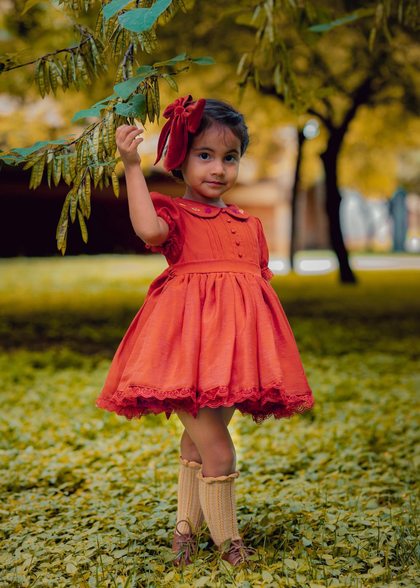 Autumn Leaves Dress