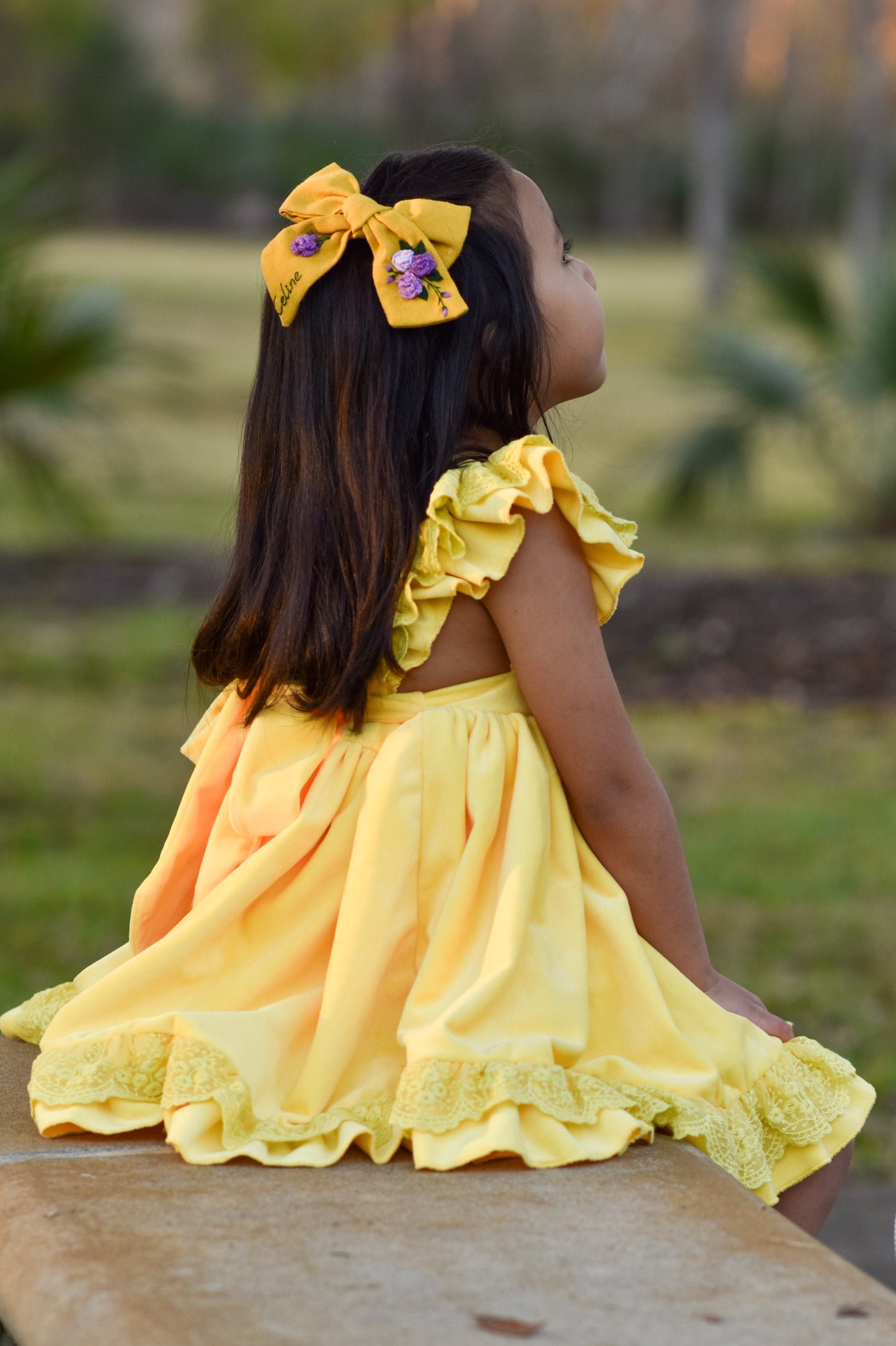 Primrose Velvet Pinafore PRE-ORDER