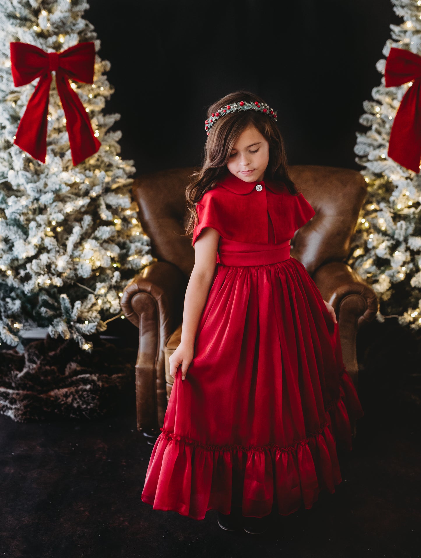 Cranberry Delight Dress *PRE-ORDER