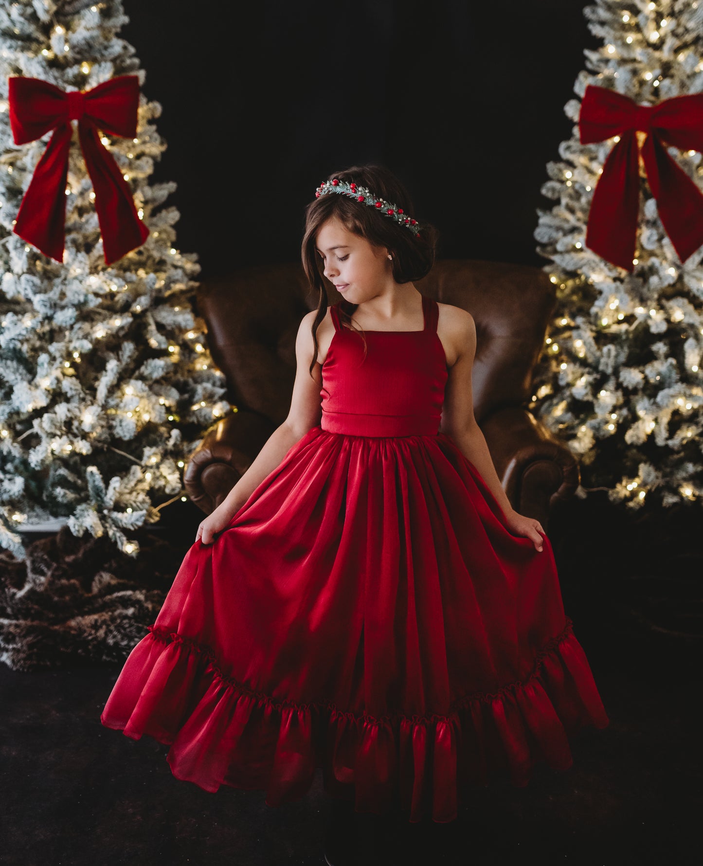 Cranberry Delight Dress *PRE-ORDER