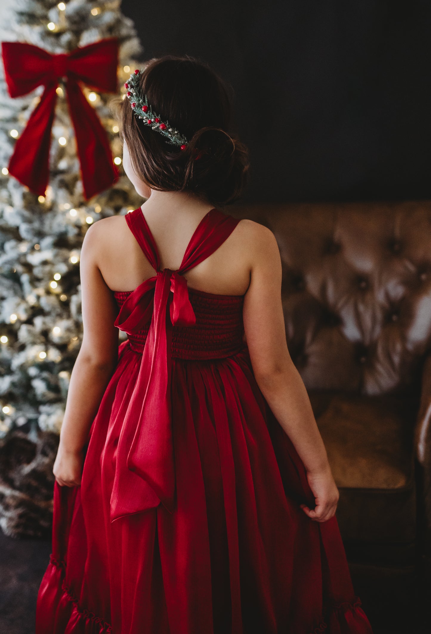 Cranberry Delight Dress *PRE-ORDER
