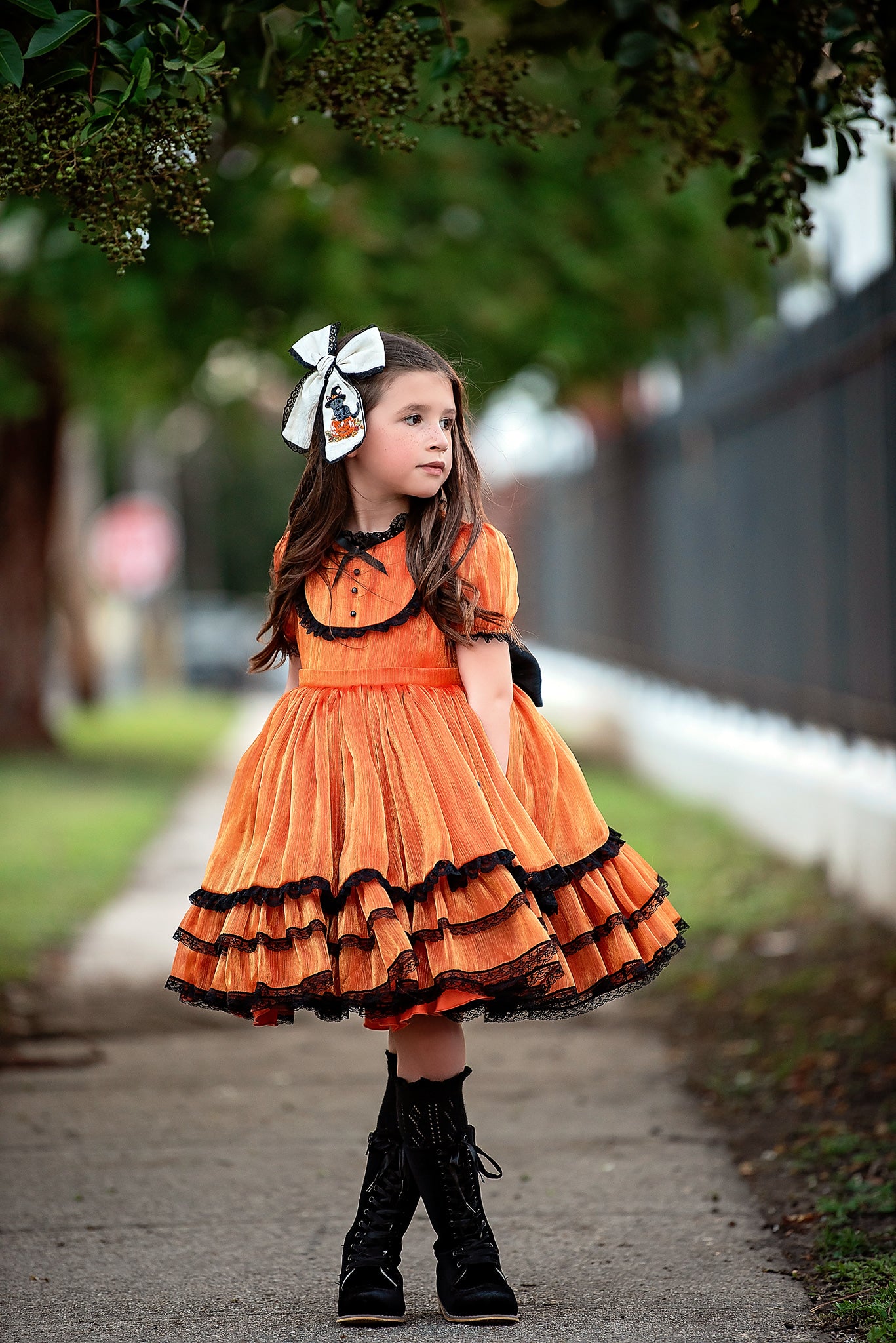 Purrfectly Pumkin Dress *PRE-ORDER