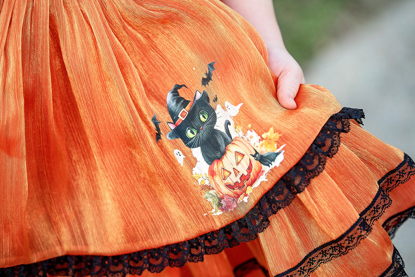 Purrfectly Pumkin Dress *PRE-ORDER