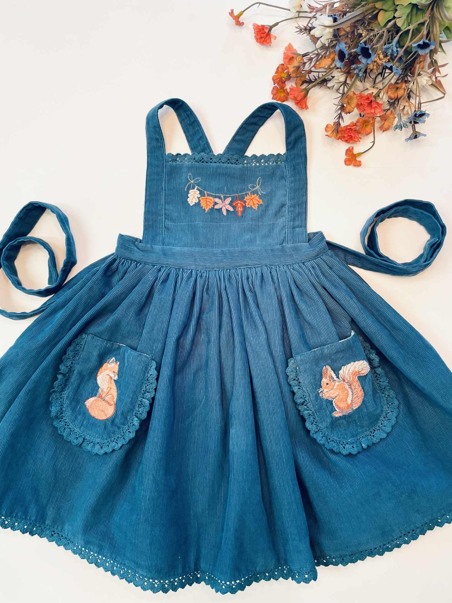 Woodland Friends 2 Pinafore * PRE-ORDER