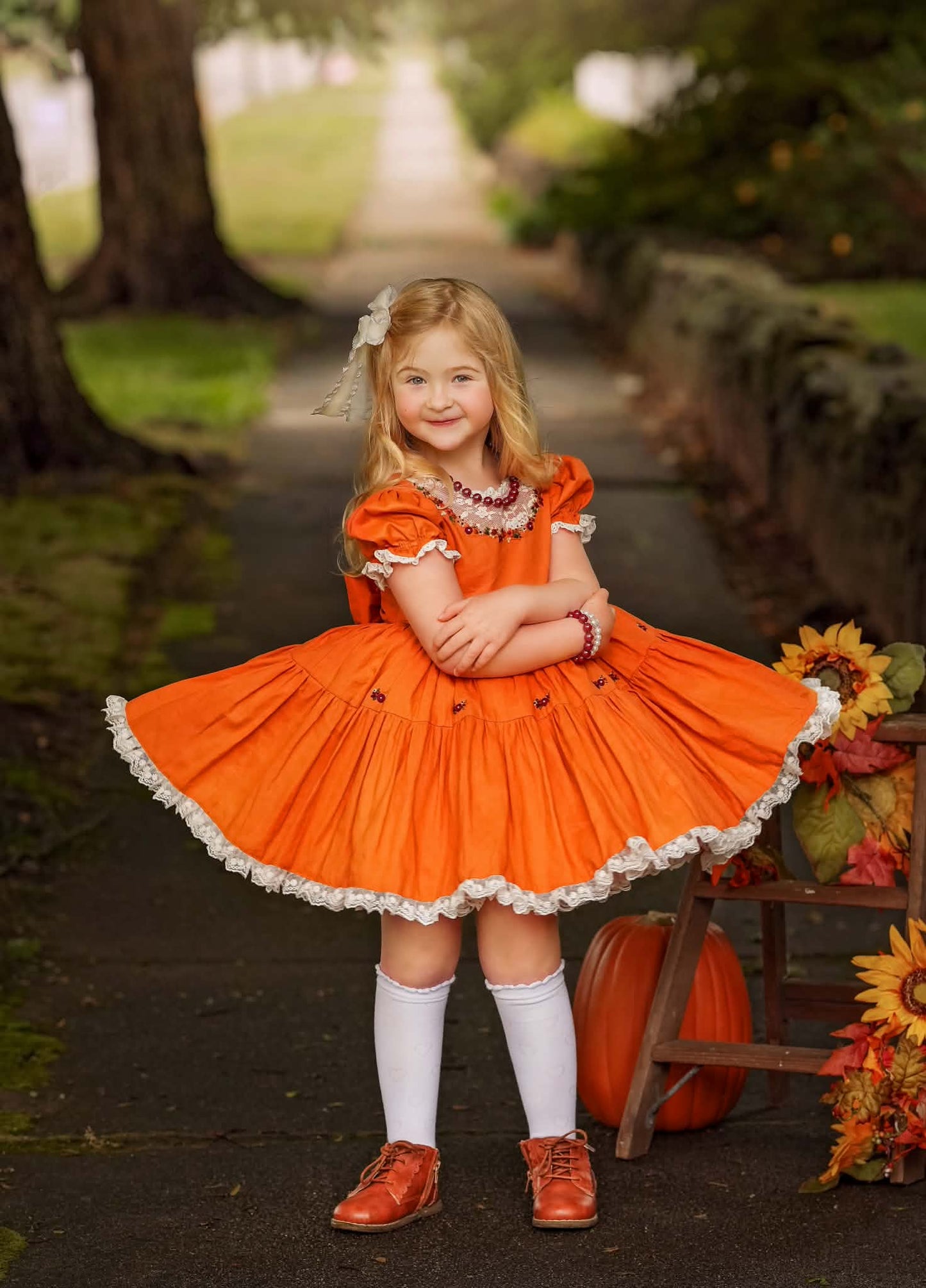 QUINN'S HARVEST DRESS *PRE-ORDER
