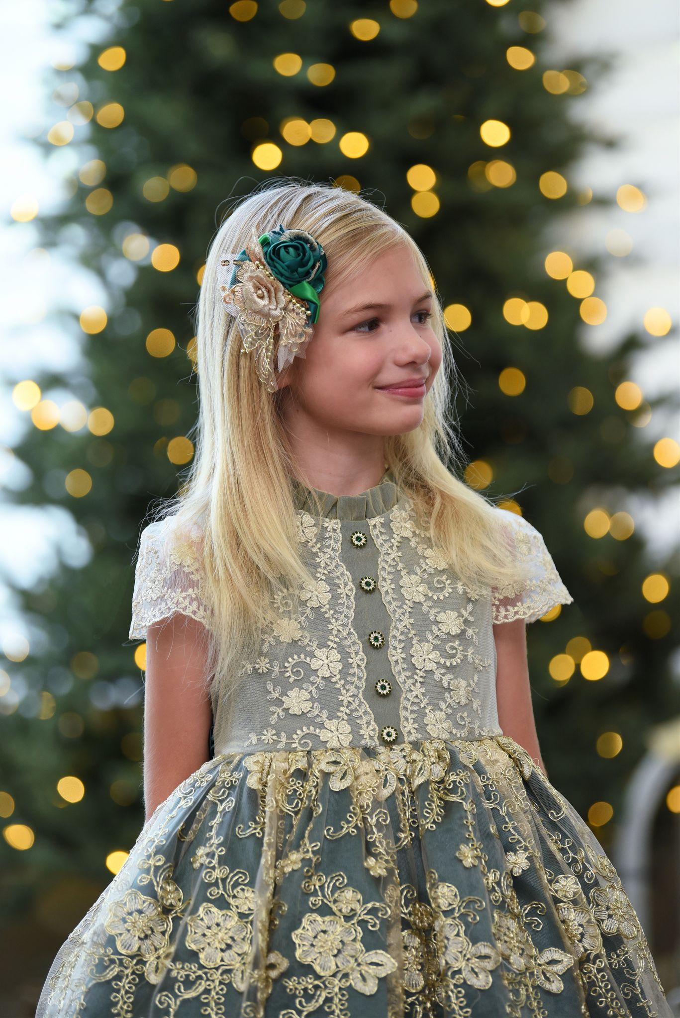 Emerald Magic of Christmas Dress *PRE-ORDER