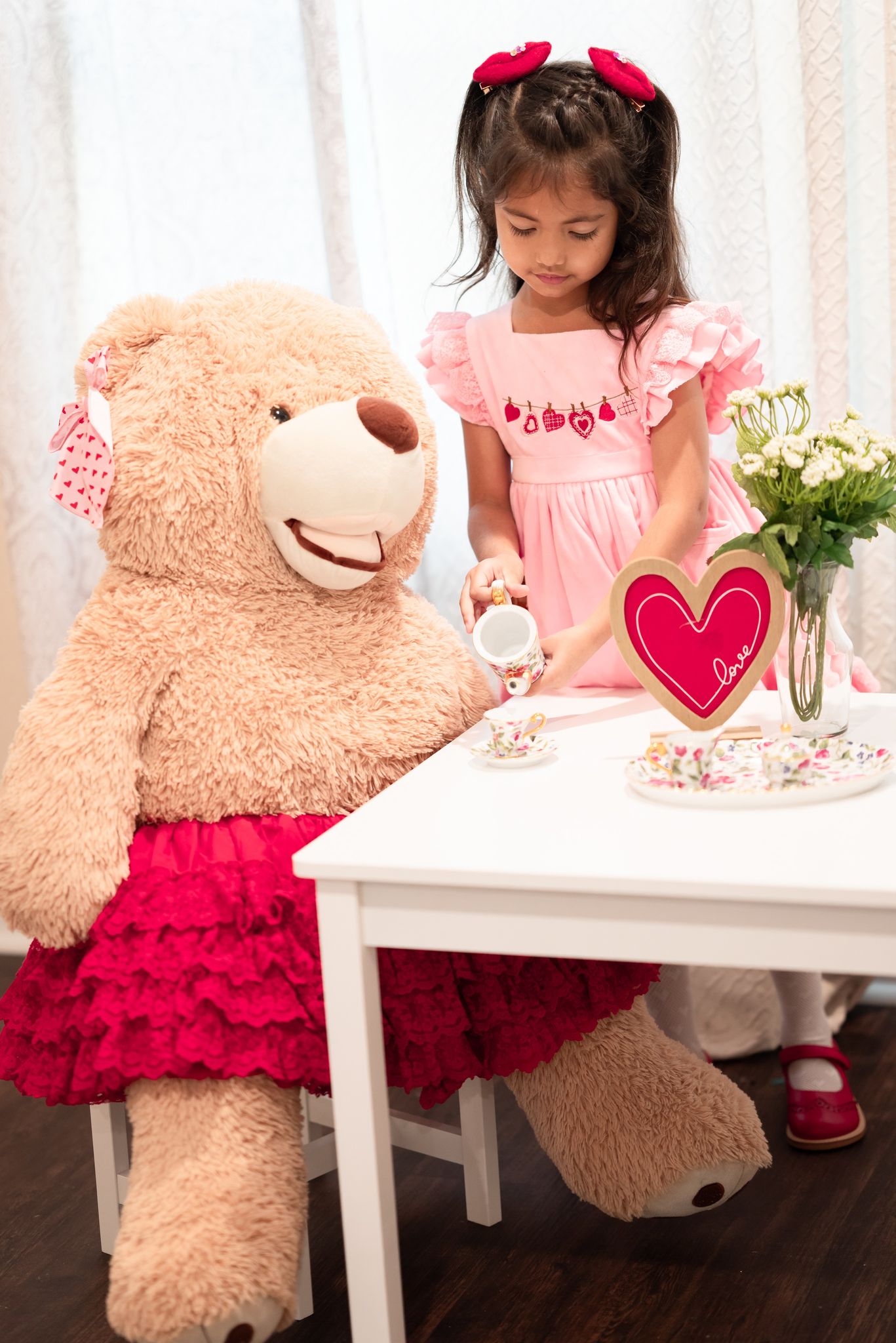 Teddy Bear Pinafore Dress *PRE-ORDER