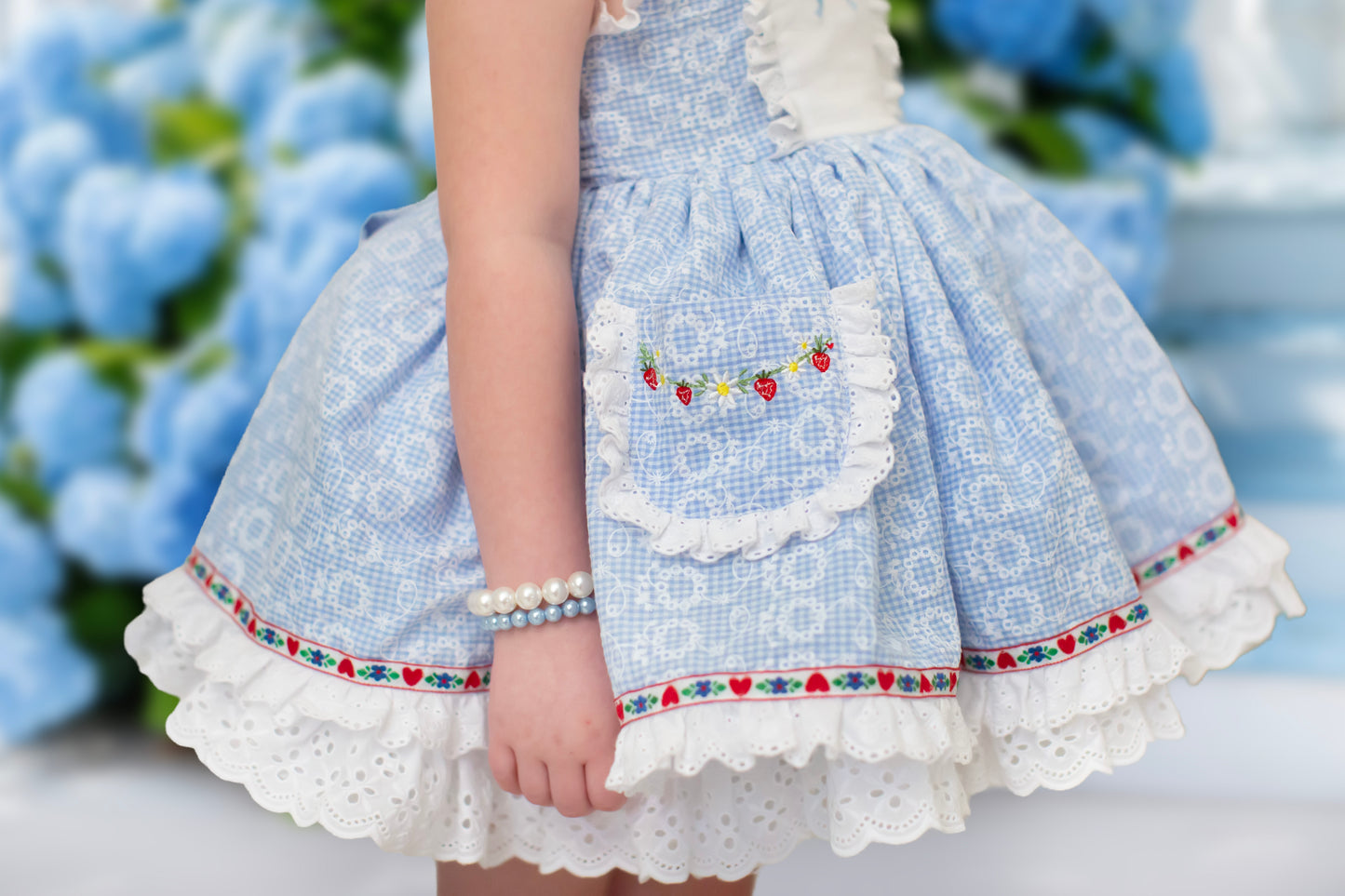 "Cate" Strawberry Dress *PRE-ORDER