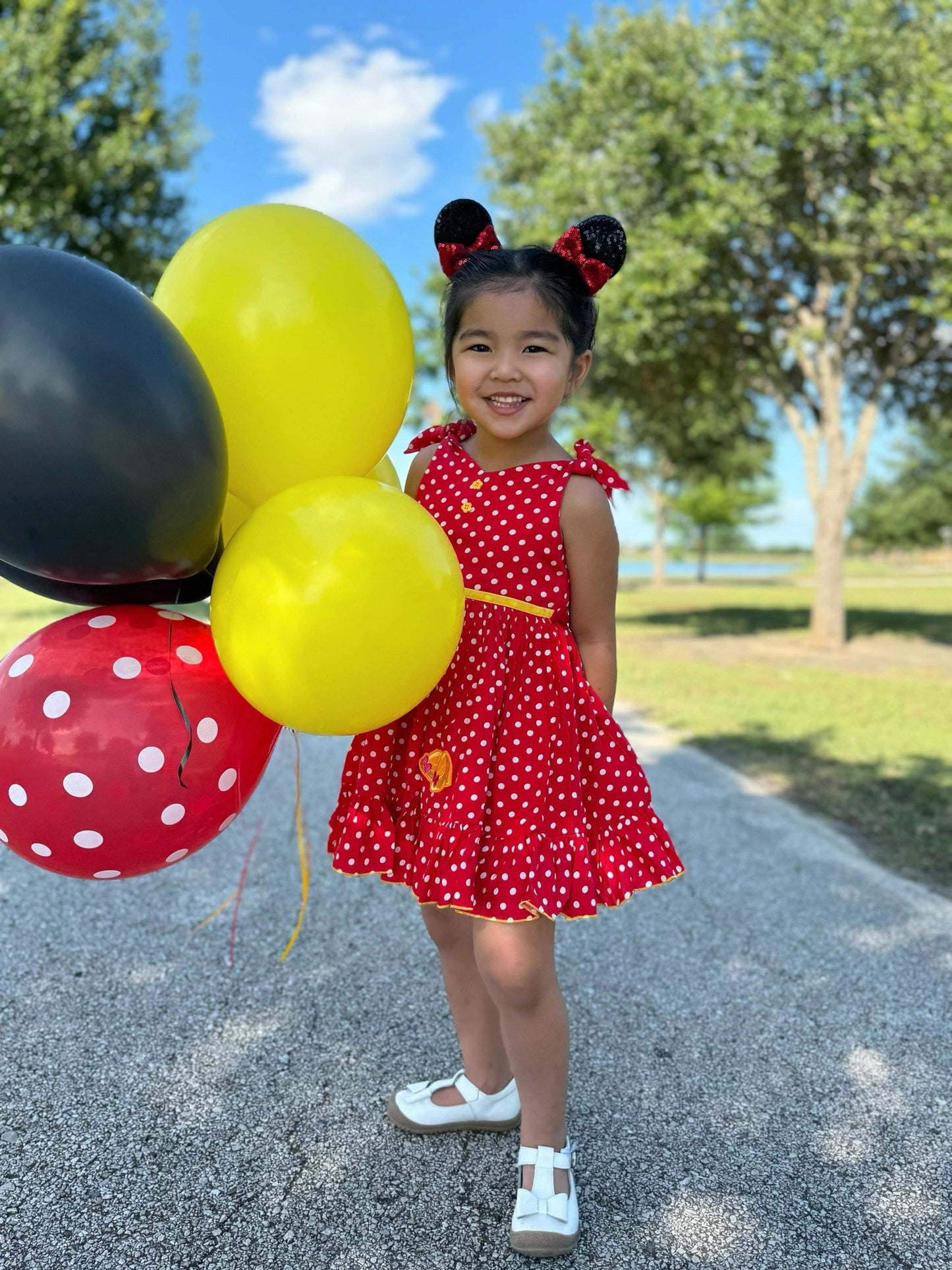 Vintage Dots Dress