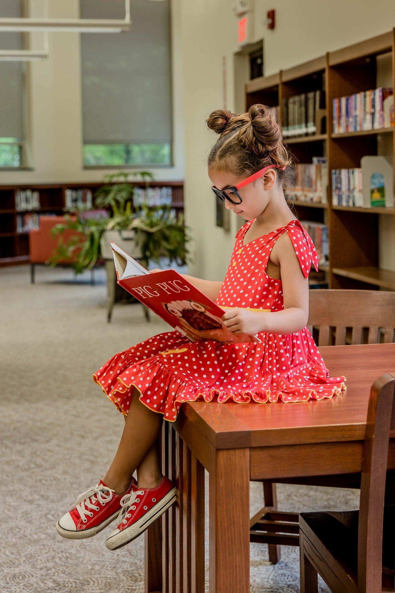 Vintage Dots Dress