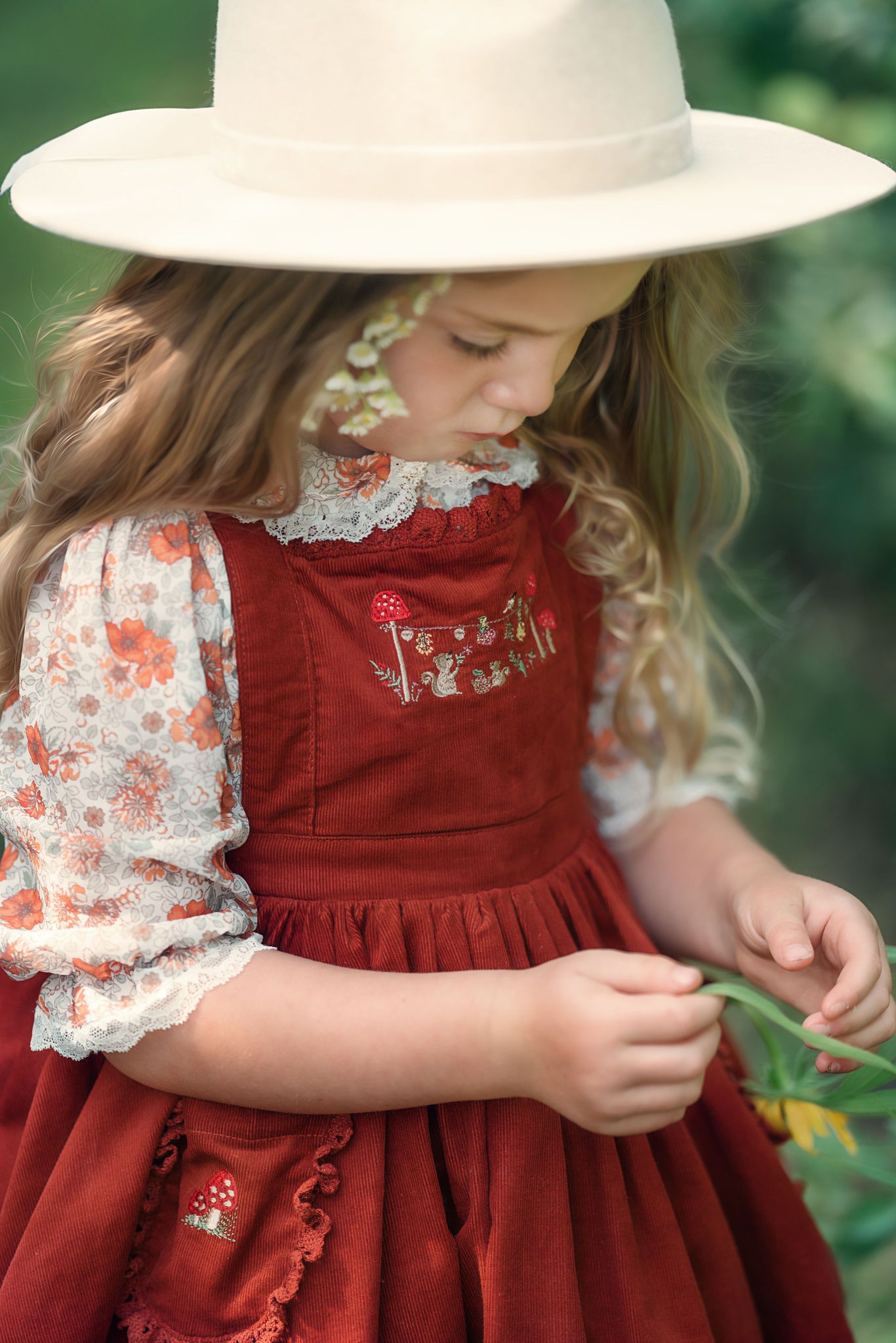 Woodland Friends Pinafore *PRE-ORDER