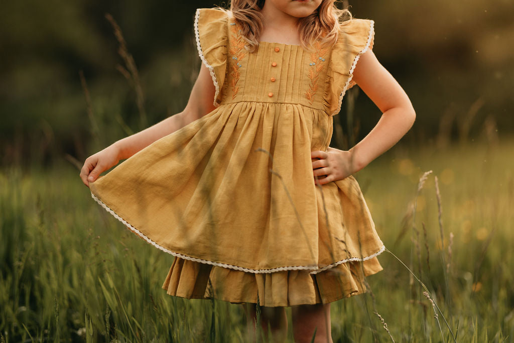 "Field of Gold" Dress PRE-ORDER