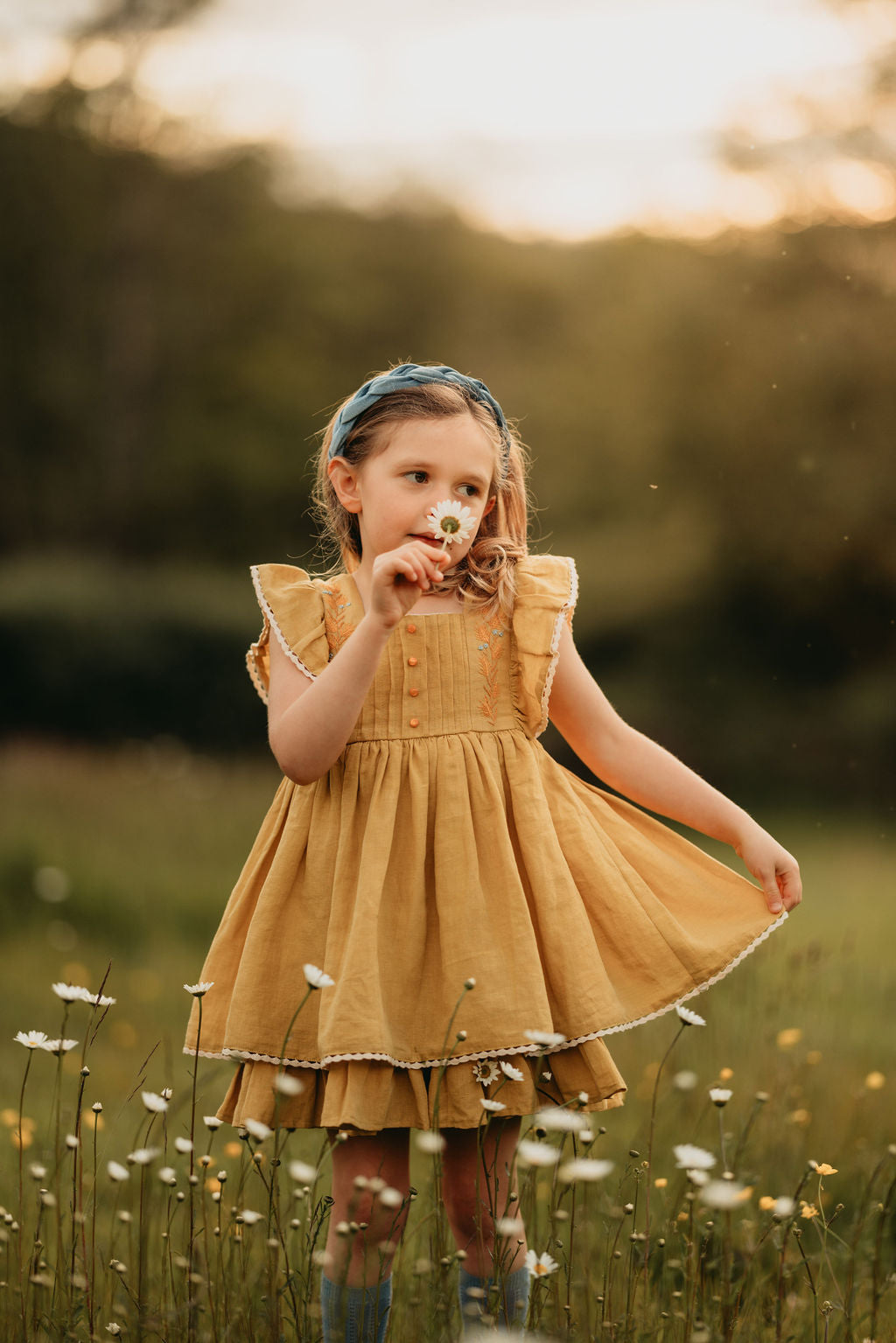 "Field of Gold" Dress PRE-ORDER