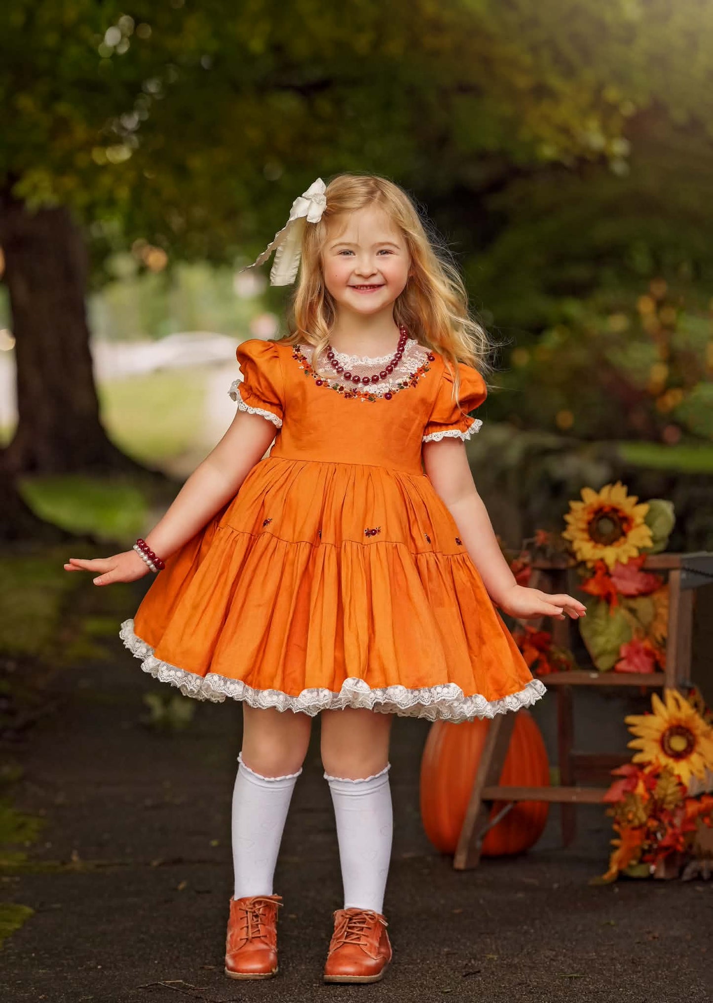 QUINN'S HARVEST DRESS *PRE-ORDER