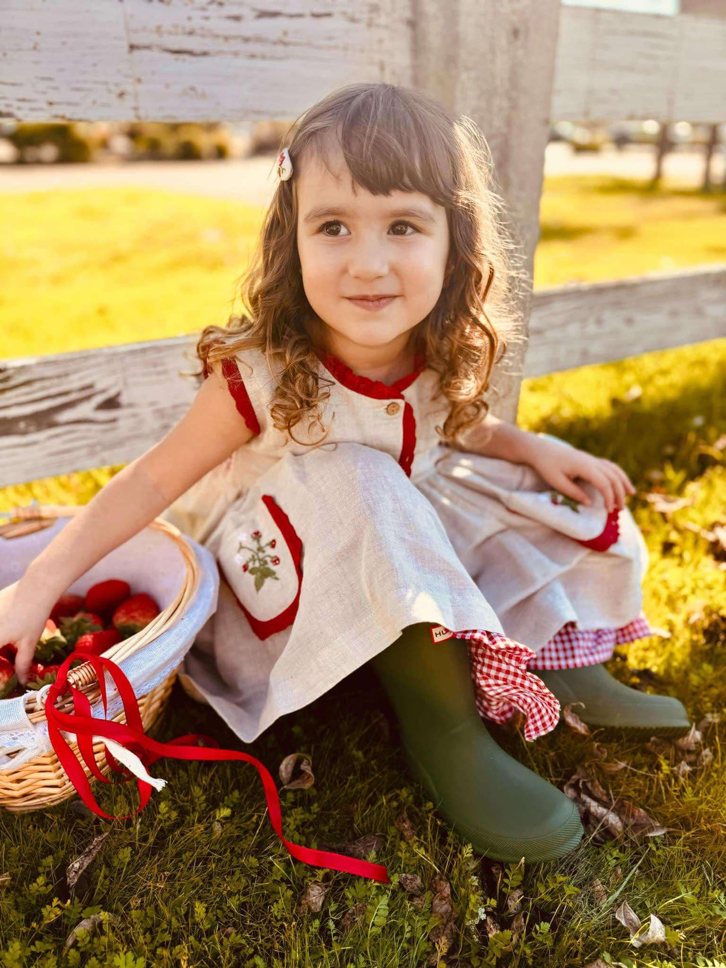 Sophia Strawberry Dress *PRE-ORDER