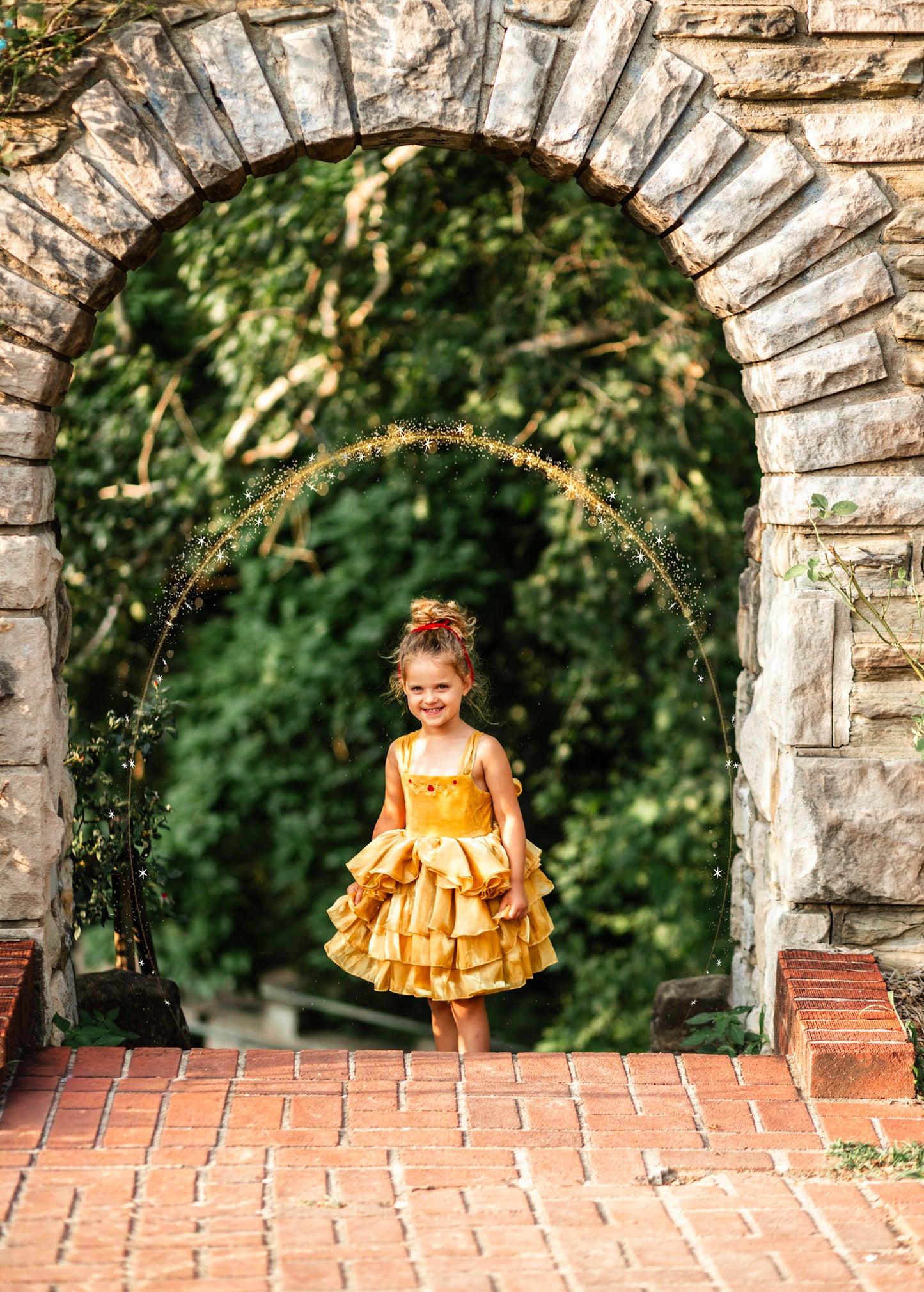 "Golden Beauty" Dress
