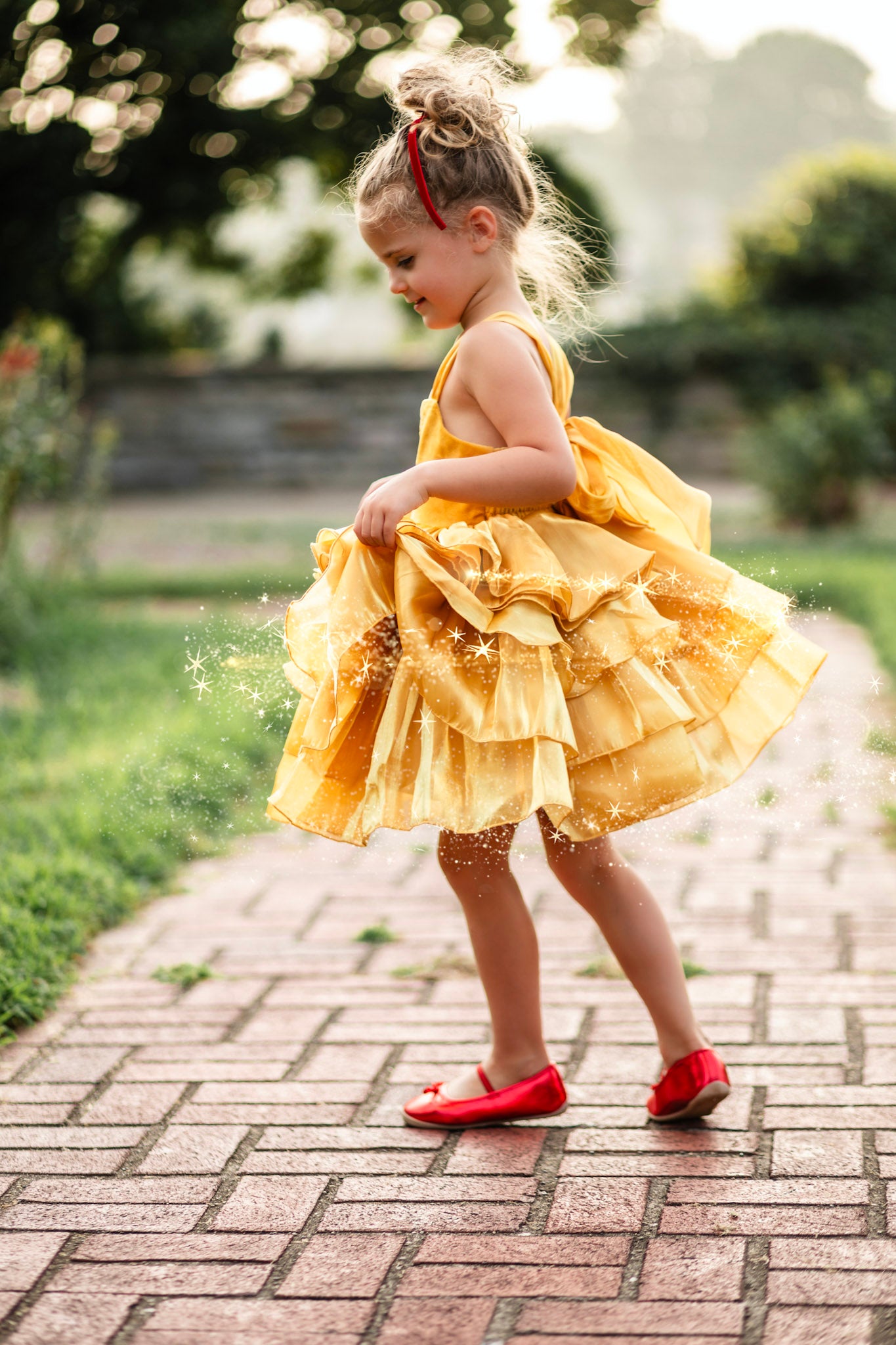 "Golden Beauty" Dress