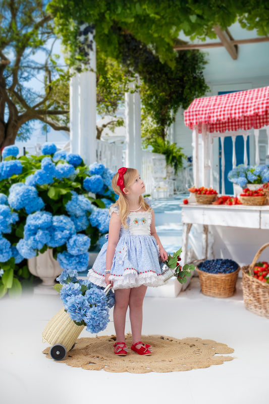 "Cate" Strawberry Dress *PRE-ORDER