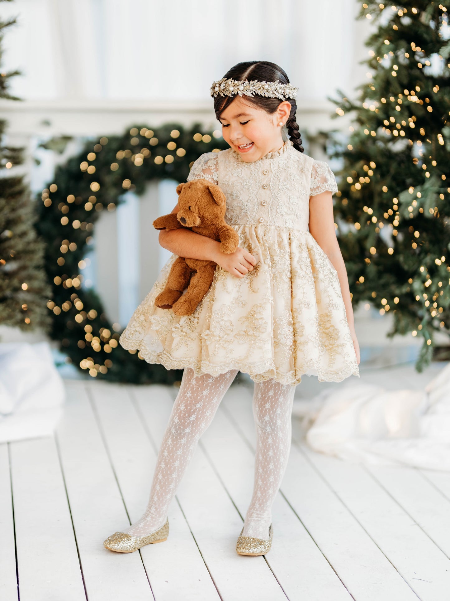 Gold Magic of Christmas Dress *PRE-ORDER