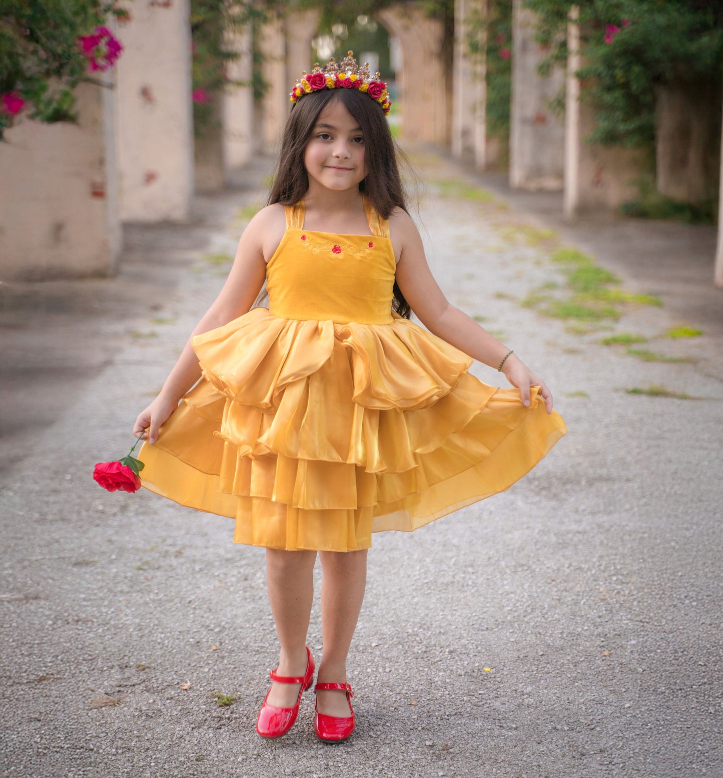 "Golden Beauty" Dress
