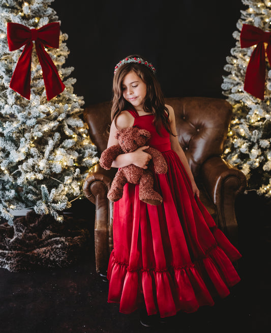Cranberry Delight Dress *PRE-ORDER