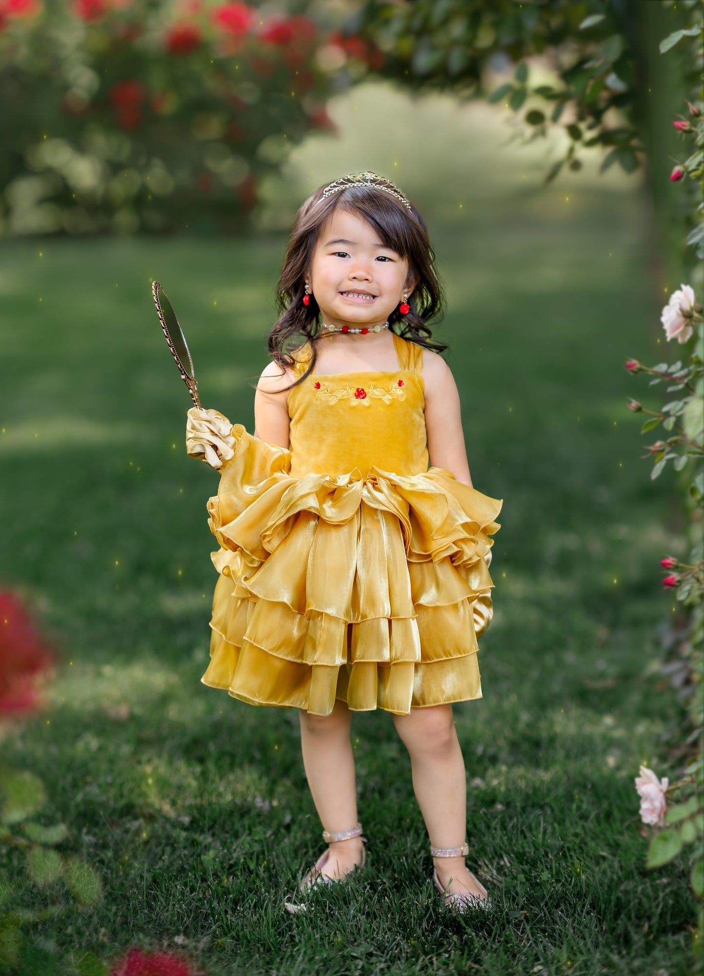 "Golden Beauty" Dress