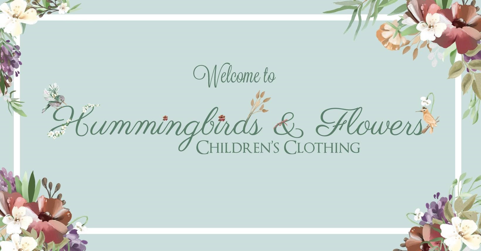 Short Leggings for Kids - Hummingbirds & Flowers - For Sport and
