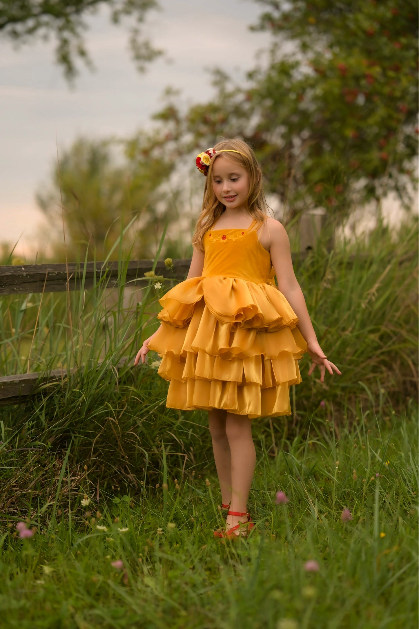 "Golden Beauty" Dress