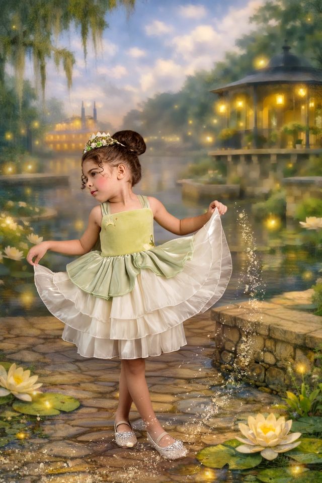 Enchanted Lily Pad Dress *PRE-ORDER