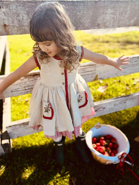Sophia Strawberry Dress *PRE-ORDER