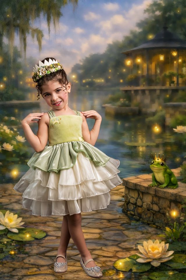 Enchanted Lily Pad Dress *PRE-ORDER