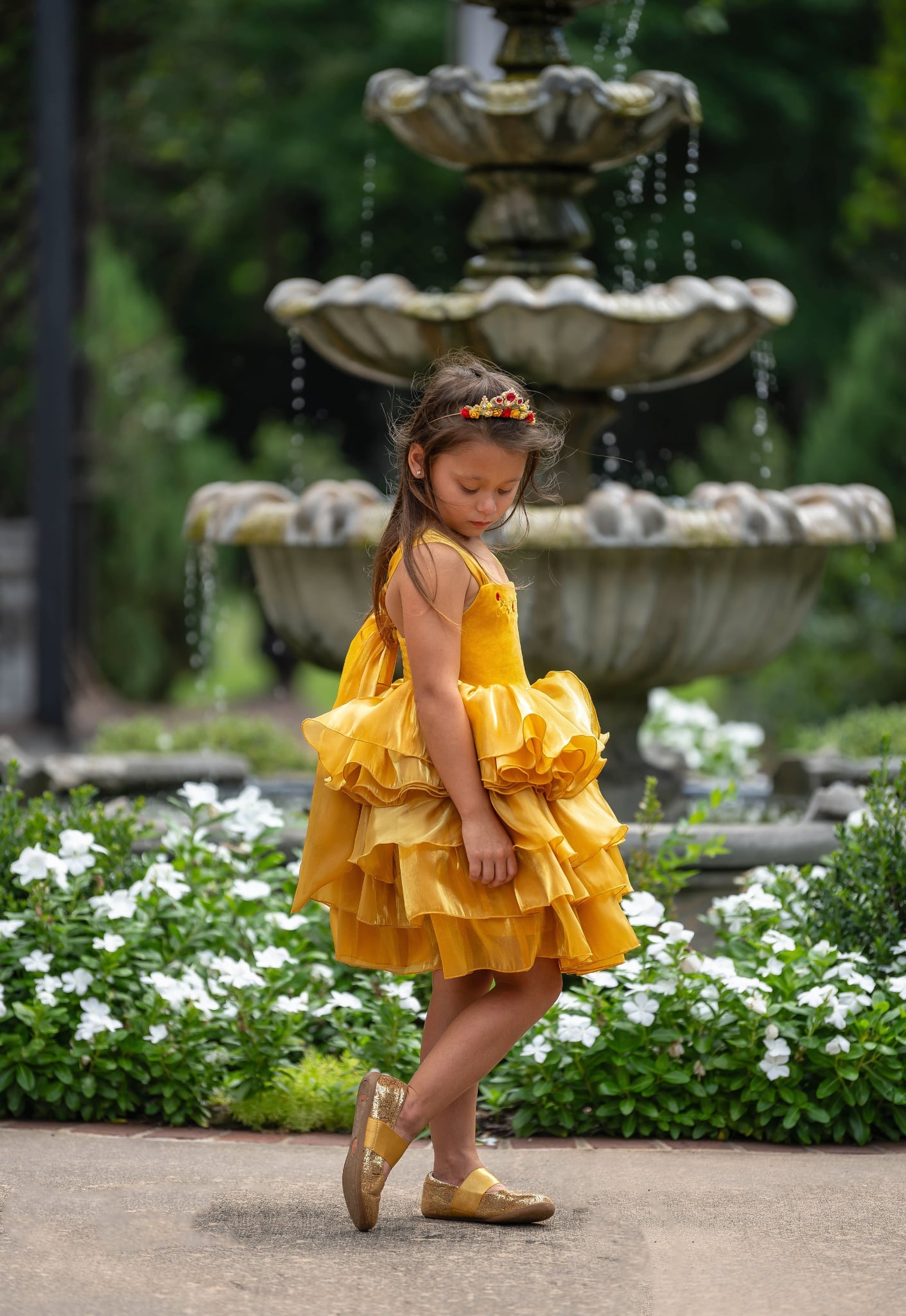 "Golden Beauty" Dress