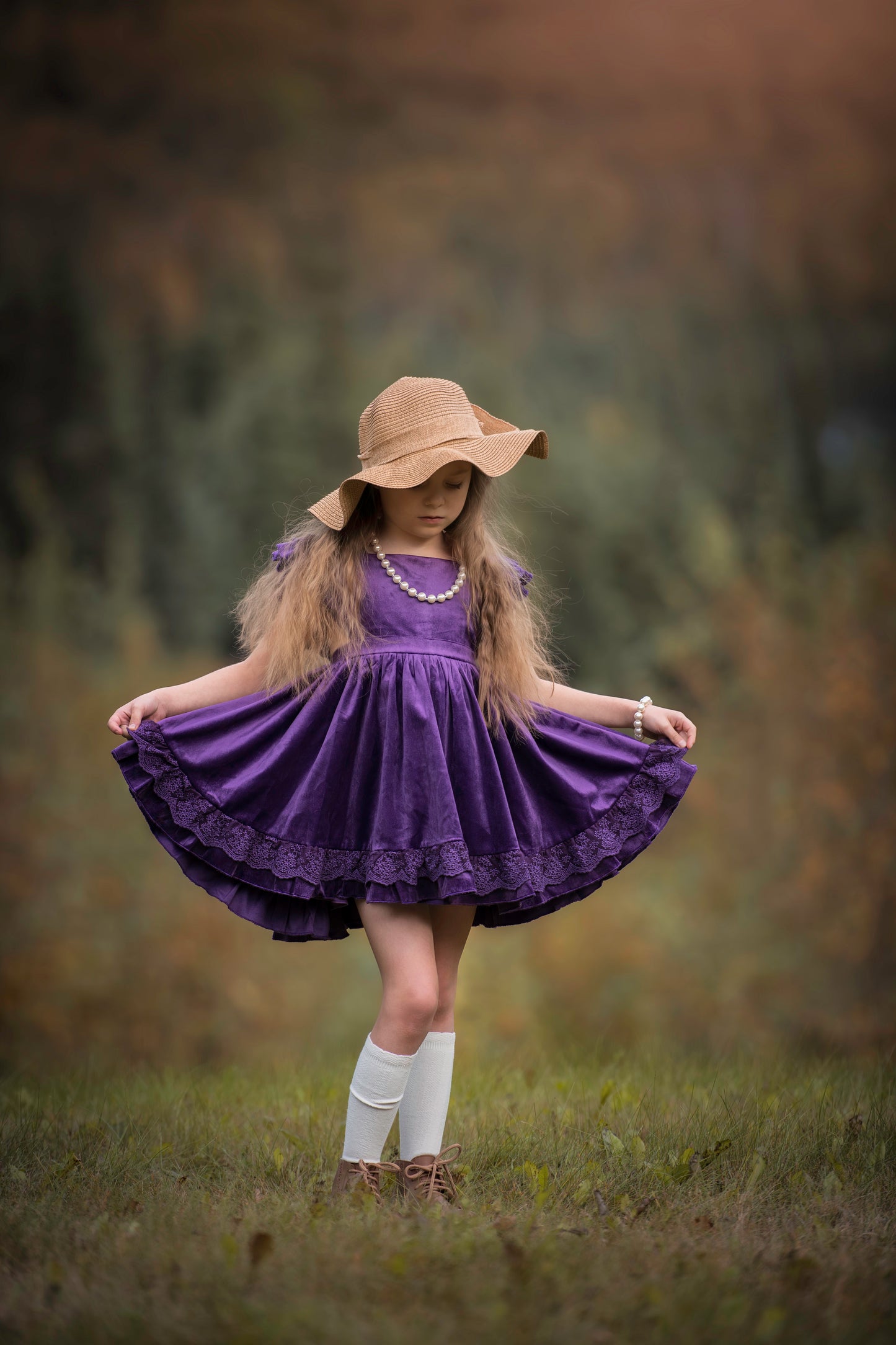 Amethyst Pinafore