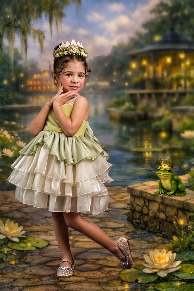 Enchanted Lily Pad Dress *PRE-ORDER