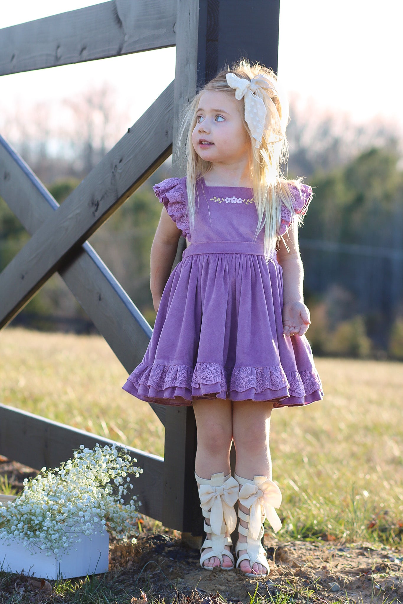 Purple Pinafore *PRE-ORDER